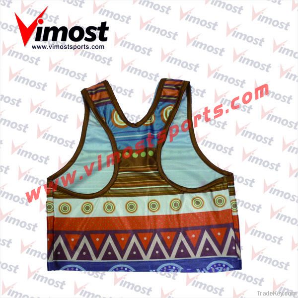 custom running singlet, sports vest