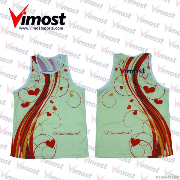 OEM custom running singlet