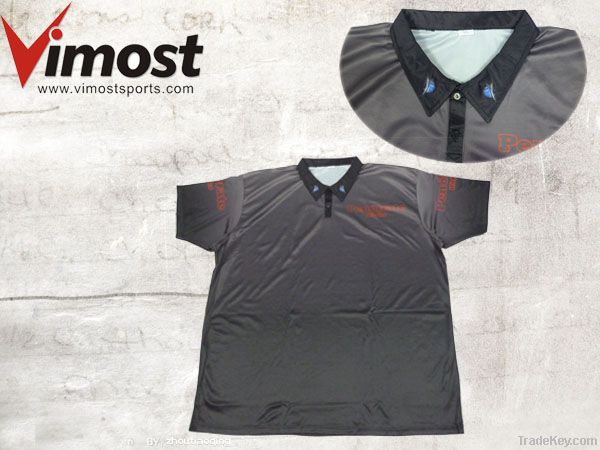 high quality youth  custom polo shirt with sublimation