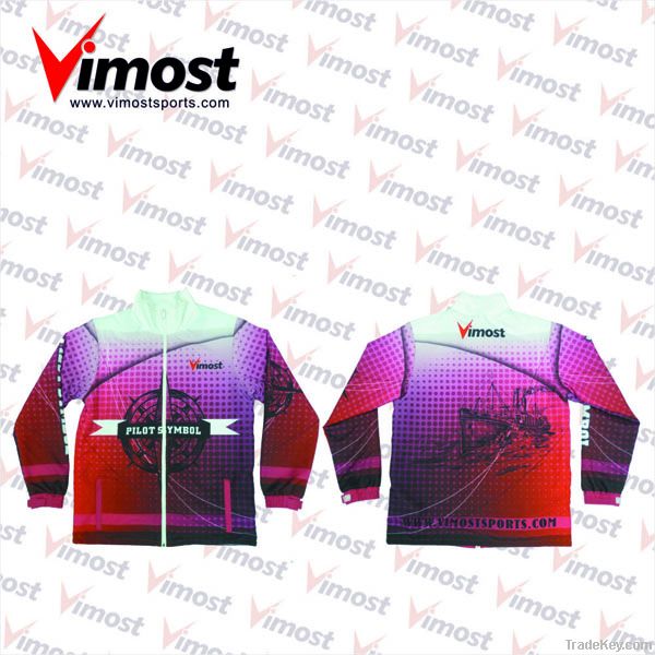 OEM custom sportswear -jacket with sublimation