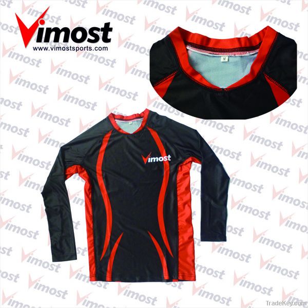 custom volleyball team uniform with sublimation