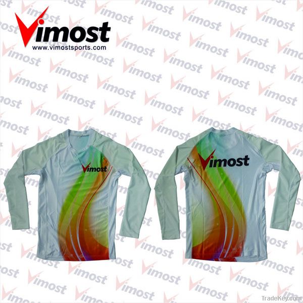 custom volleyball wear , jersey with sublimation