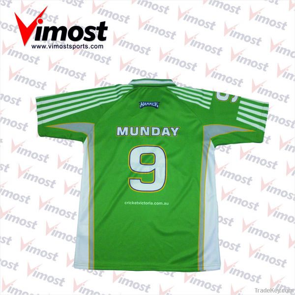 hot sale custom cricket wear, playing jersey