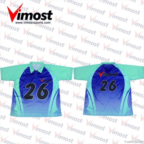 custom cricket jersey, cricket wear, with sublimation, OEM