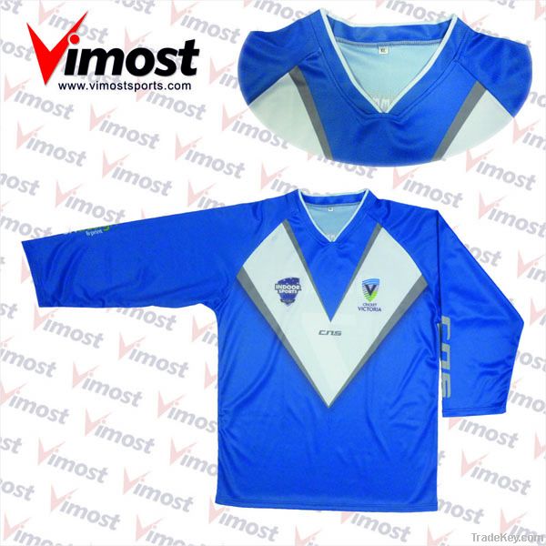 cusstom cricket playing jumper with sublimation