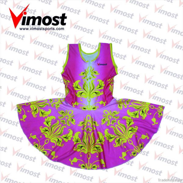 new style custom netball wear, netball dress with sublimation