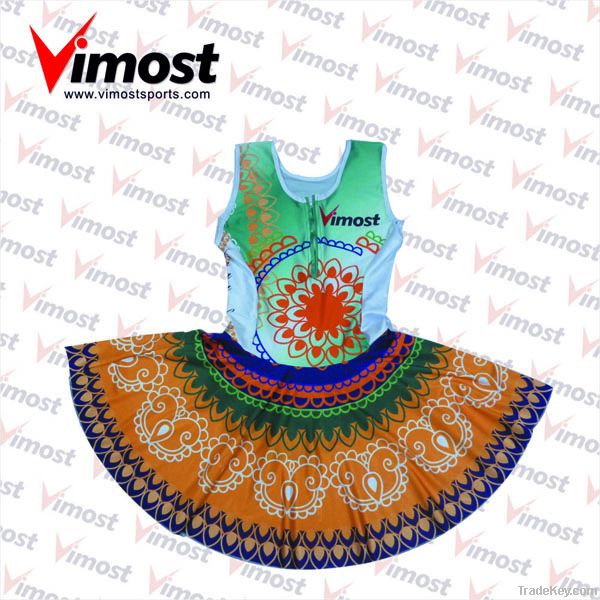 new style custom netball wear, netball dress with sublimation