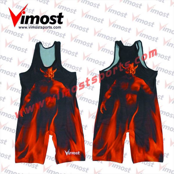 Free logo custom wrestling singlet