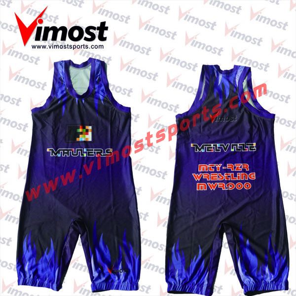 New style wrestling singlet