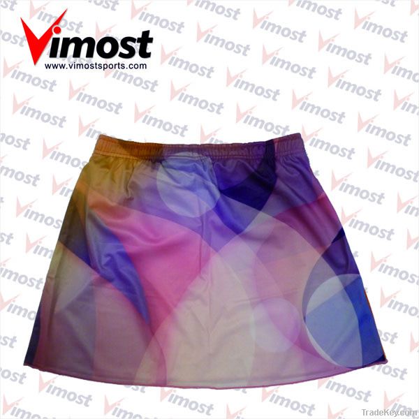 custom netball skirt with sublimation