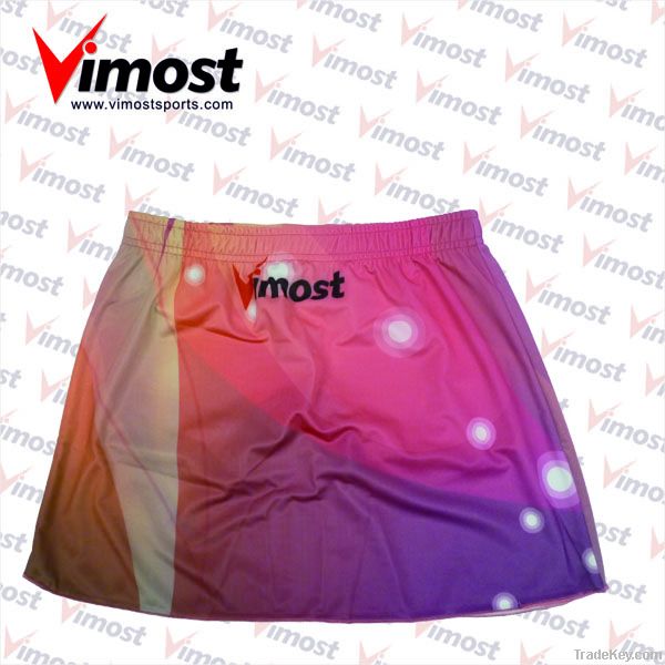 OEM sublimation custom netball skirt, netball wear