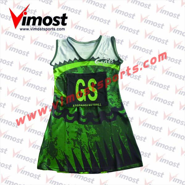 Custom sublimation netball dress