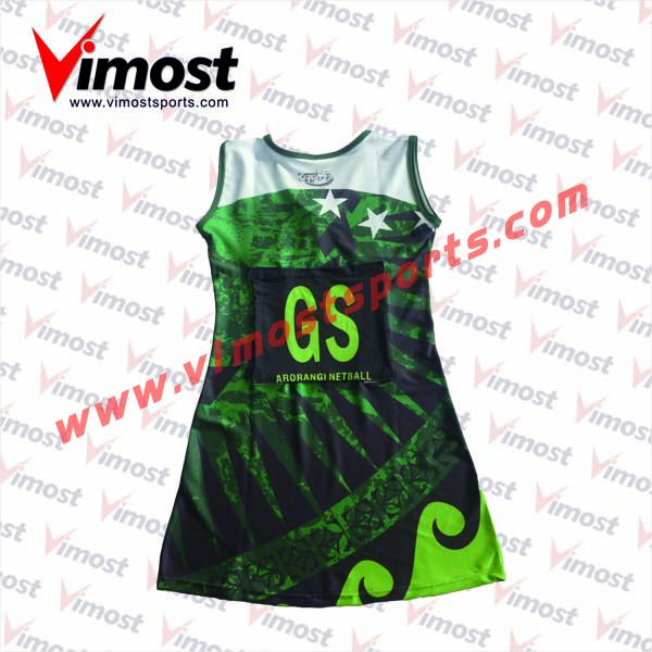 Custom sublimation netball dress