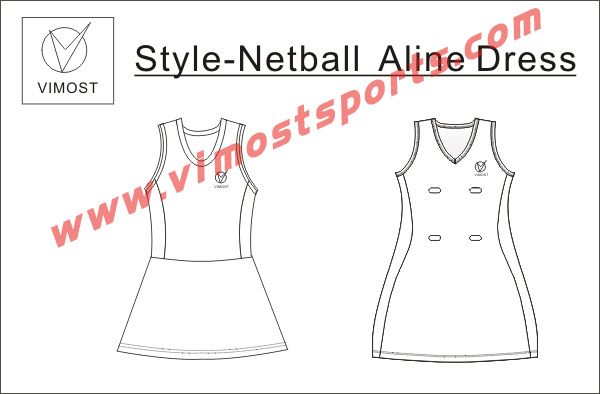 Custom Netball dress