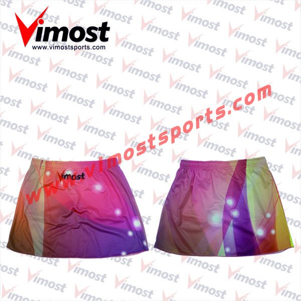 Custom sublimation netball skirt