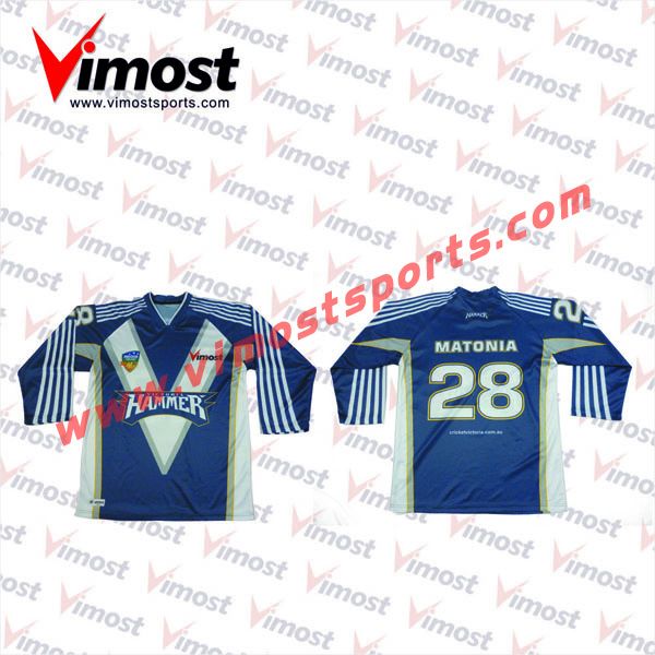 Custom sublimation cricket jumper