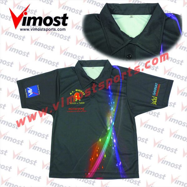 Custom dye-sub polo shirts