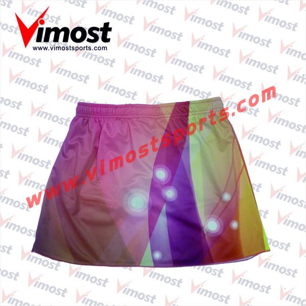 Custom sublimation netball skirt