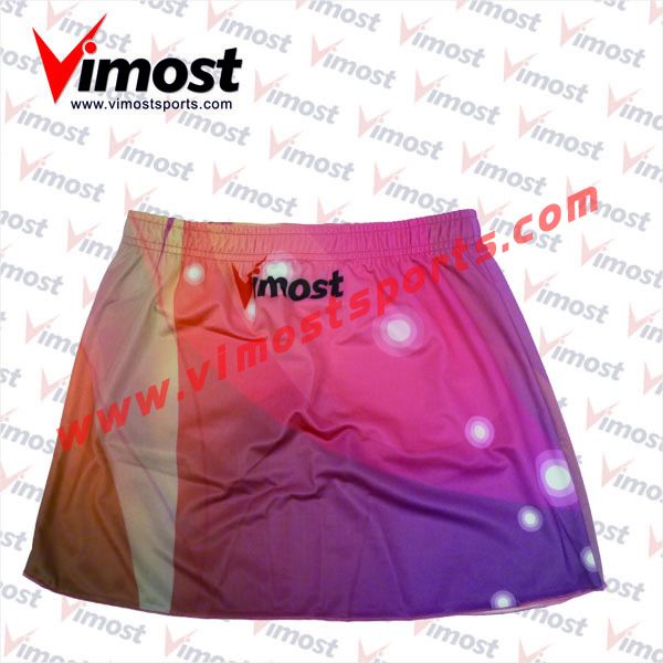 Custom sublimation netball skirt