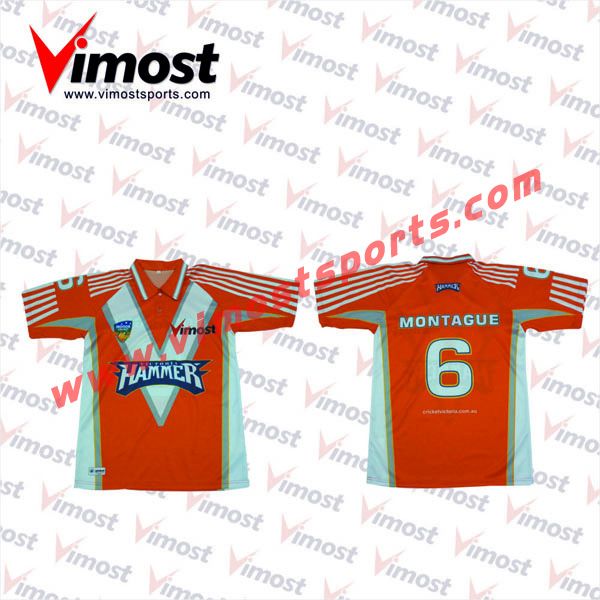 Custom cricket playing shirts