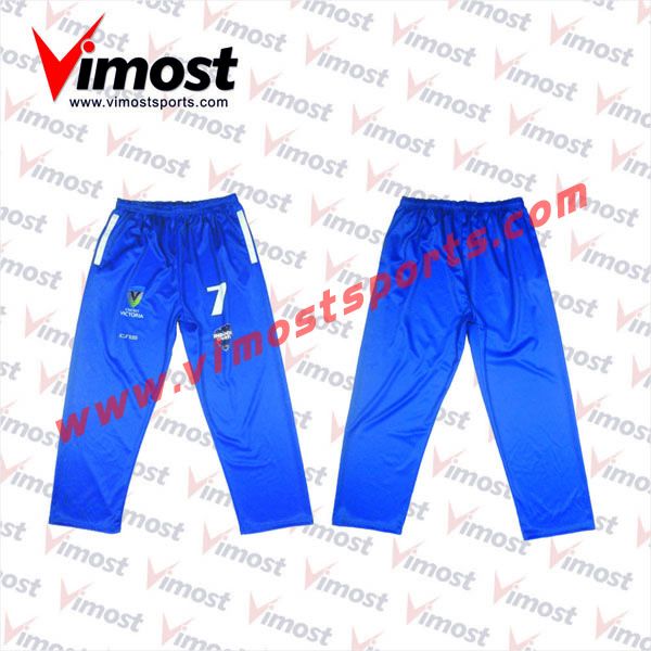 Custom high quality sublimation cricket playing pants