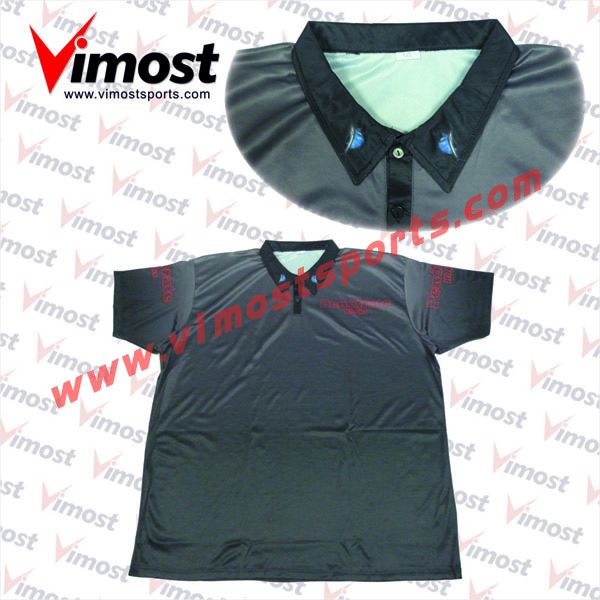 Custom black polo shirt