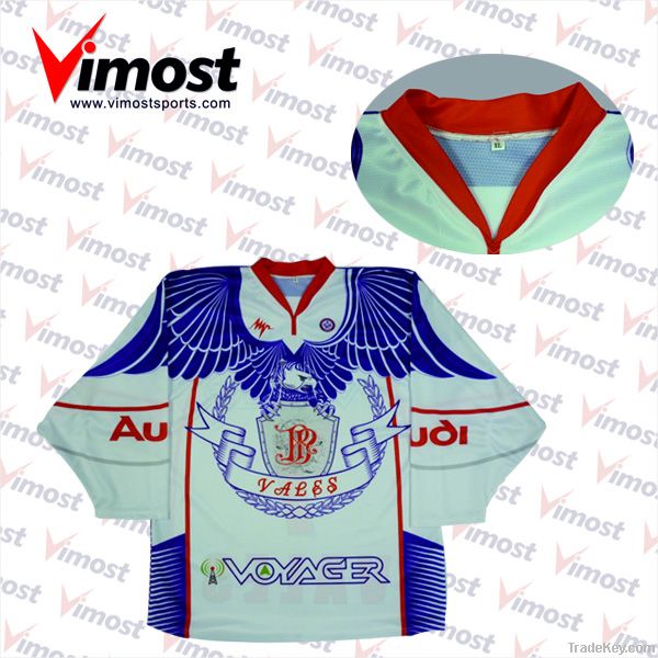 ice hockey jersey with sublimation