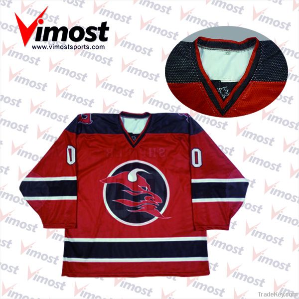 hot sale OEM custom ice hockey jesey, ice hockey stick, pan, team uniform