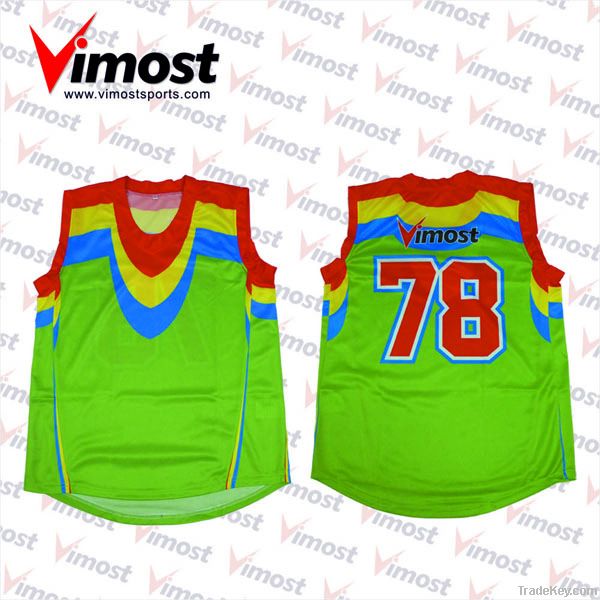 OEM custom aussie rules jersey with sublimation