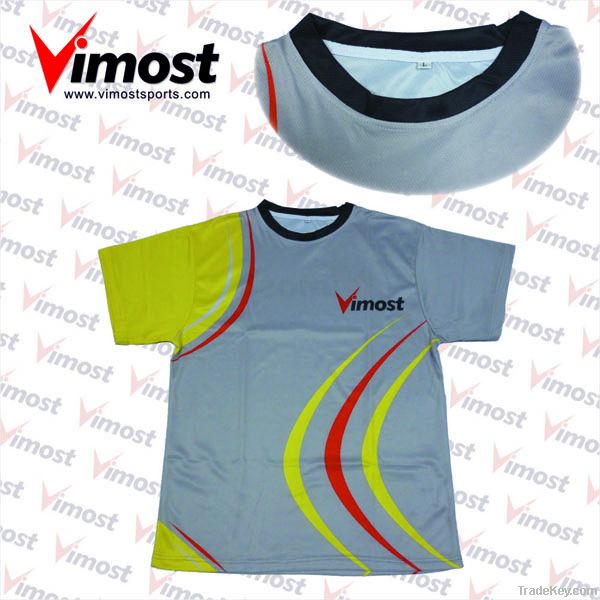 custom 100%polyester T-shirt with sublimation
