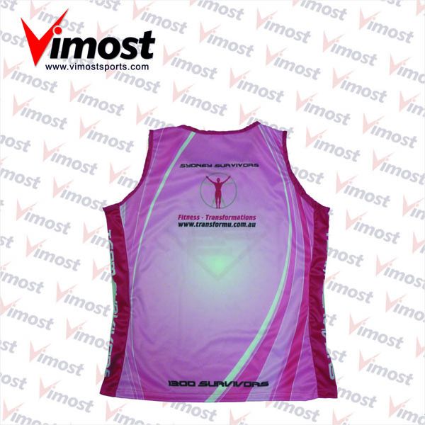 hot sale custom running singlet/vest