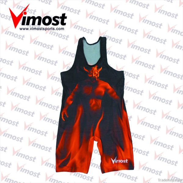 hot sale custom wresting singlet/shirt