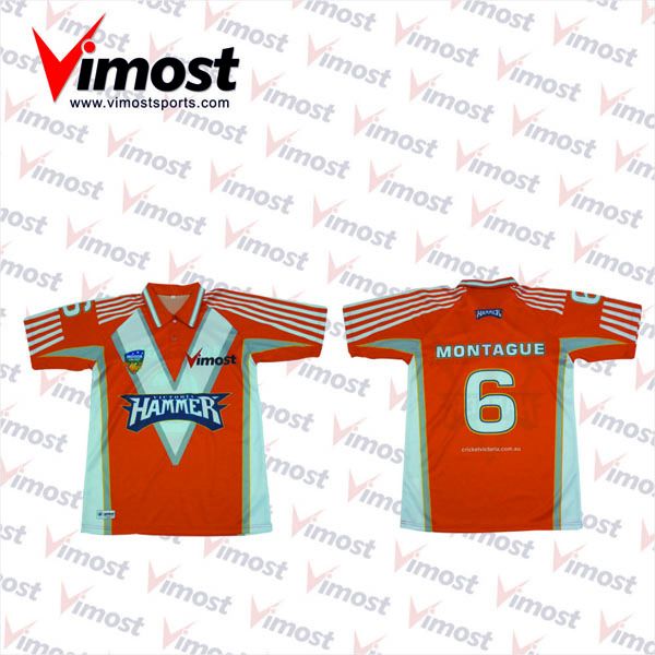 breathable Cricket wear with sublimation