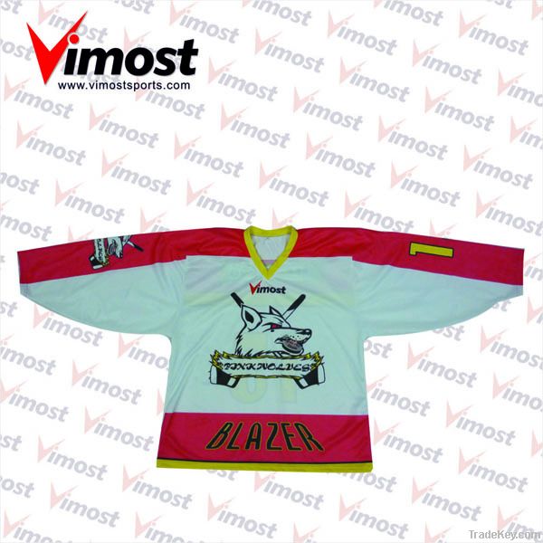 colorful high quality hockey jersey