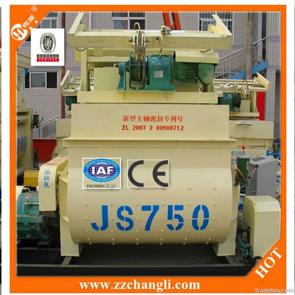 JS750 diesel engine concrete mixer