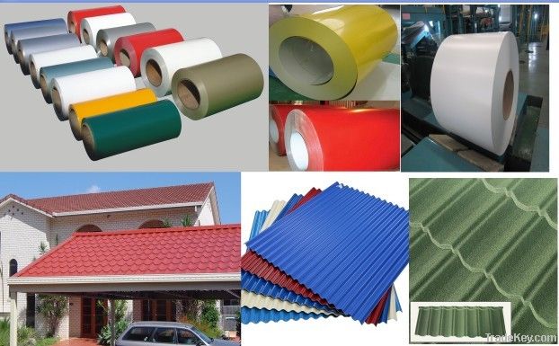 prepainted steel /color coated steel coils PPGI/PPGL manufacturers