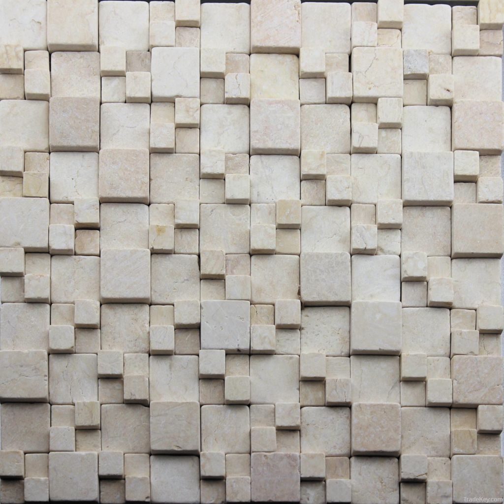 rugged surface Natural Stone Mosaic Tile