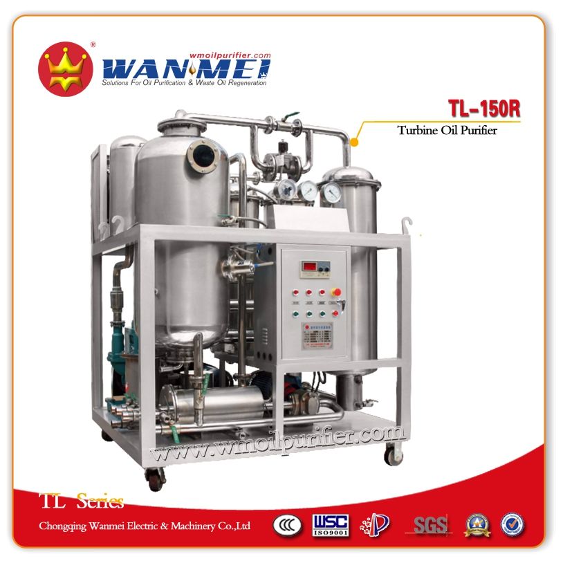 Turbine Oil Purification Plant #TL-B/Q semi-automatic #TL-Ex anti-explosion turbine