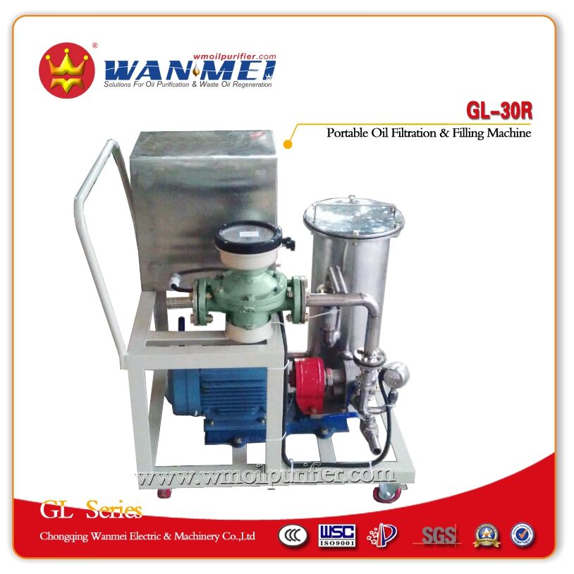 Portable Oil Filtration & Oil Injection Machine 