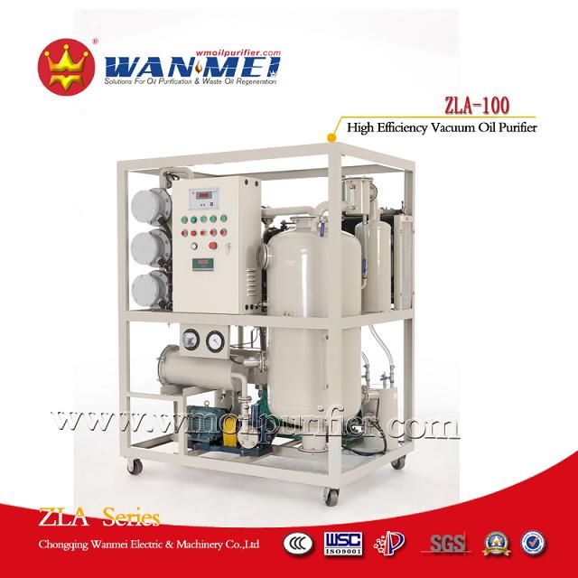 Transformer Oil Purifier with Vacuum Oil Dehydration and Degassing System - ZLA-100