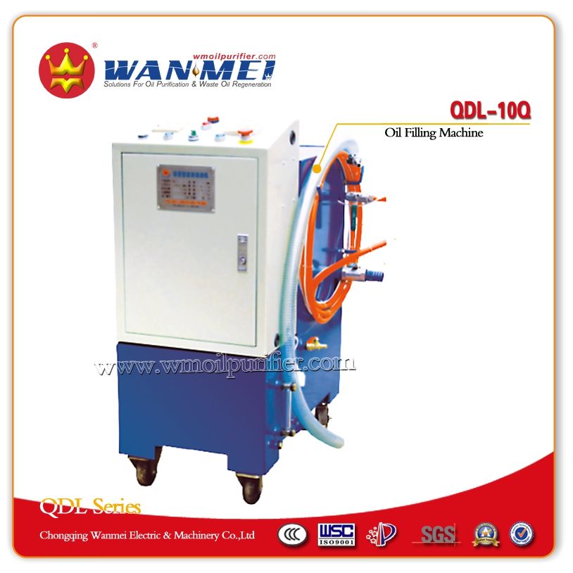 Advanced Automatic Oil Filling & Oil Filtering Machine (QDL-10)