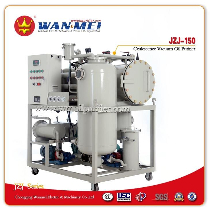 Popular Vacuum Coalescence Turbine Oil Purifier (JZJ-150)