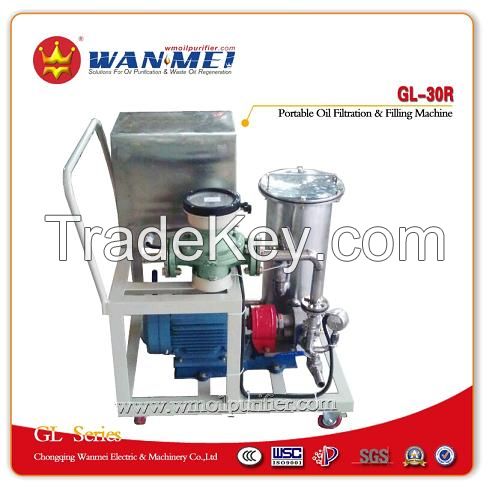 China Famous Portable Oil Filtration & Filling Machine