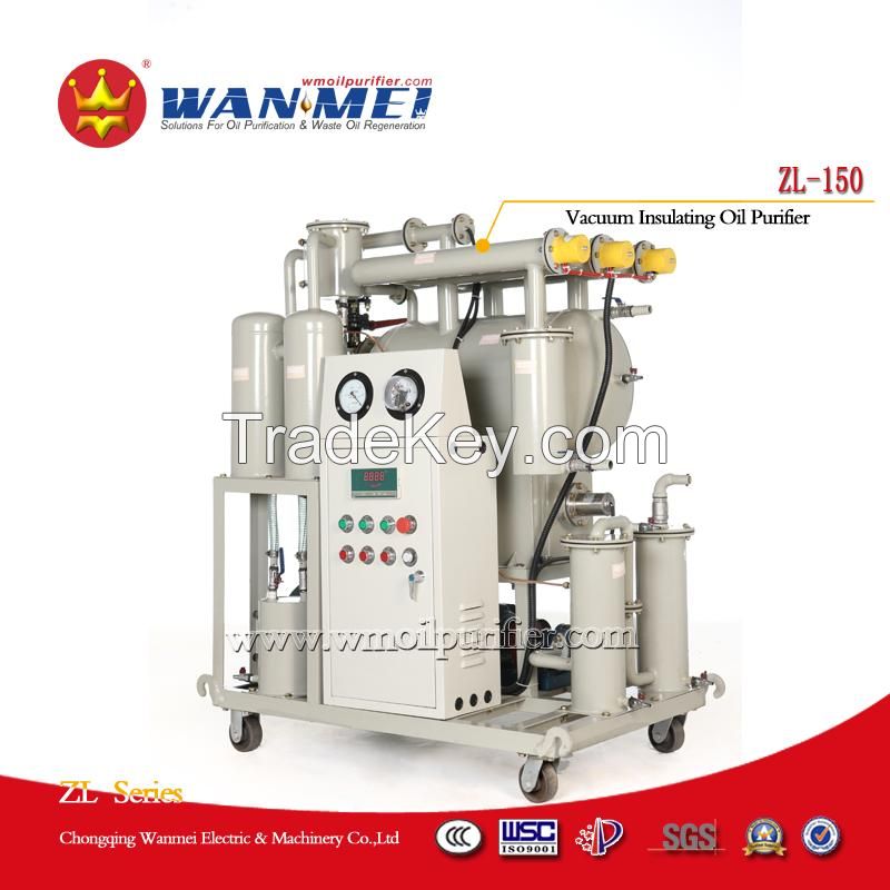 ZL Series Single Stage Vacuum Oil Conditioner