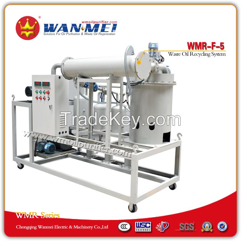 Waste Oil Reclaimer By Vacuum Distillation - Wmr-F Series
