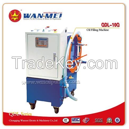 China Famous QDL Series Quantitative Oil Injection Machine With Full Automaticity