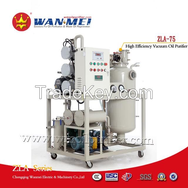  ZLA Series Double-Stages High Efficiency Transformer Oil Purification Equipment