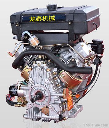 Dual Cylinder Air-cooling Diesel Engine - R2V840