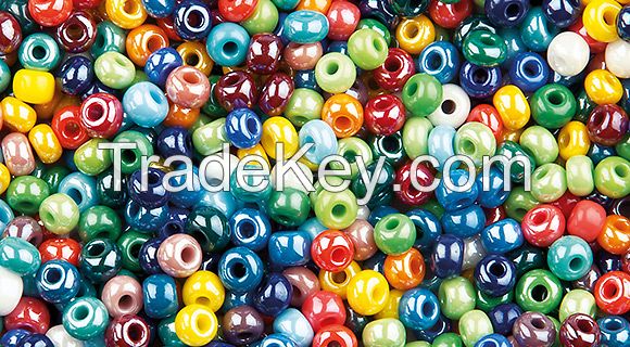 Czech and Japanese Seed beads