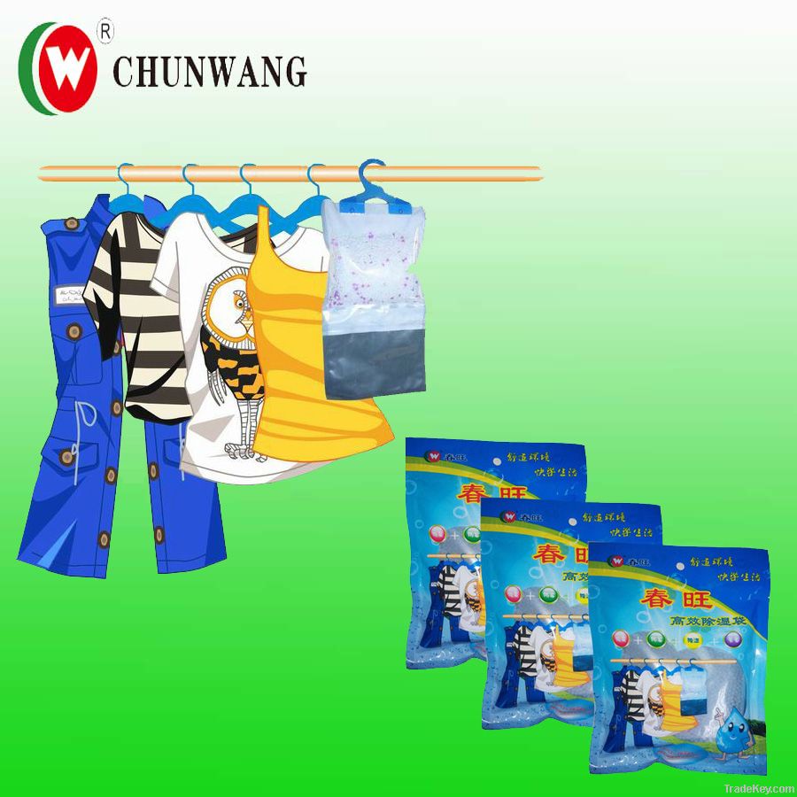 Hanging Moisture absorber bags for wardrobe